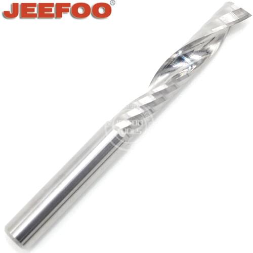 6*32MM One Spiral Flute Bits Tungsten Carbide End Mill Engraving Tool Bits Wood Router Bits Cutting Tool