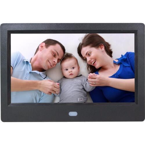 7 inch digital photo frame small size play picture video music display screen picture player support SD or USB drive