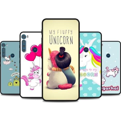 Phone Cover For Motorola G30 G10 G9 G8 Power Play Plus Shell Cute My Unicorn Girl Moto G Stylus One Fusion Hyper E6s Edge Case