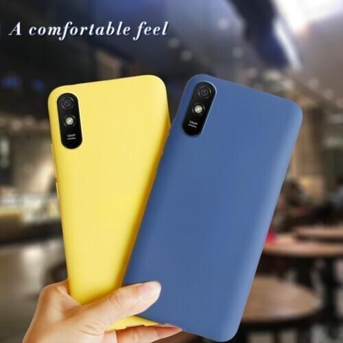 For Cover Xiaomi Redmi 9A Case Colorful Slim TPU Silicone Coque Soft Phone Case For Xiomi Redmi 9A Fundas on Redmi9A Matte Cover