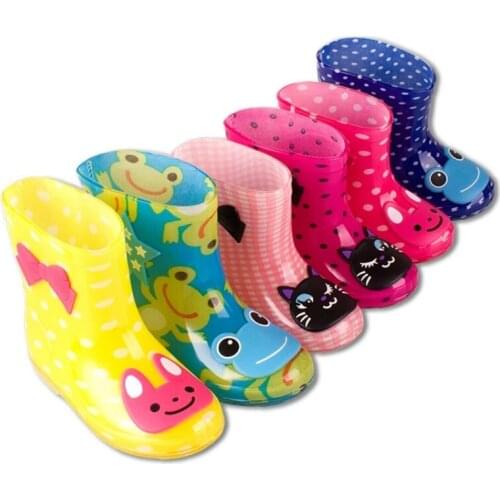Childrens Rainboots Boys And Girls High-quality Fashion Anti-slip Breathable Cute Shoes Kid Comfortable Healthy Shoes