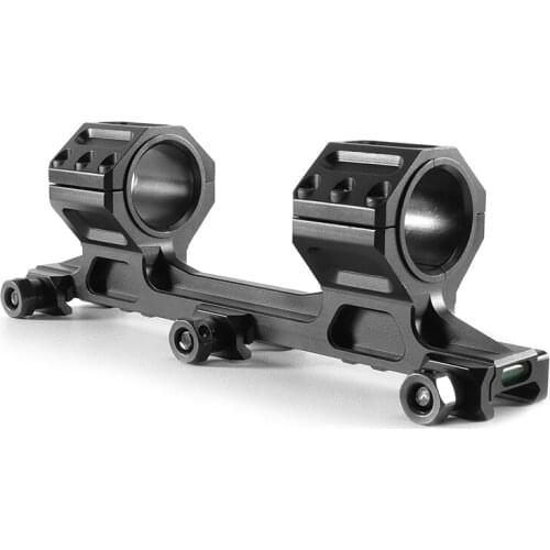 Hot Tactical Airsoft Accessories 25.4 or 30mm Scope Mount Hunting Rifle Scope Mount Double Rings with Bubble Level Airguns