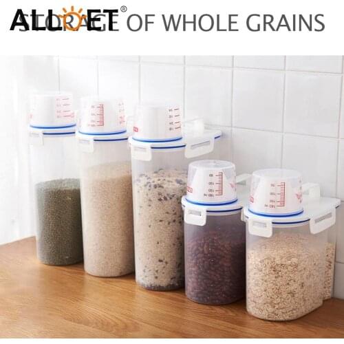 Pet Dog Cat Food Storage Bucket Dispenser Large Capacity Tank Moisture Proof Anti Oxidation Animal Feeder Box Sealed Container