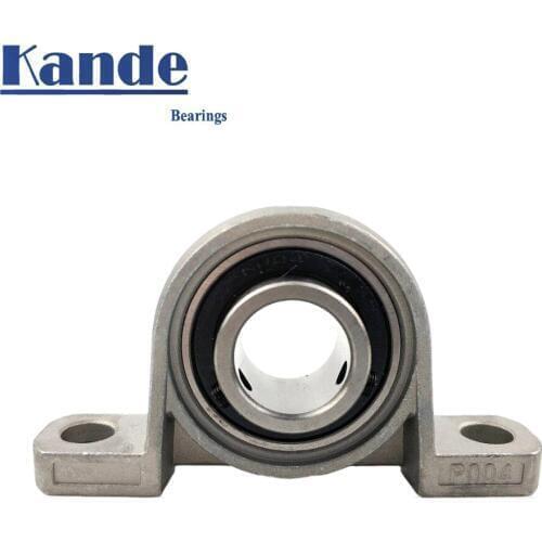 KP004 1pc KP004 Zinc Alloy Miniature Vertical Bearings Zinc Alloy Mounted Bore: 20mm P004