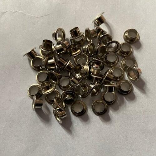 4mm Metal Eyelets for Scrapbooking Embellishment Silver color Paper Card Craft Garment Clothes Dolls Patchwork Decoration 500pcs