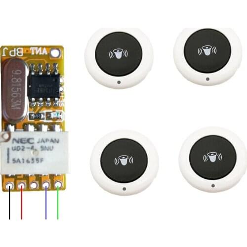 Mini Remote Control Switch DC 3.7 V 4.2 V 5 V 6 V 7.4 V 9 V 12 V Universal Relay Transmitter receiver Module home office
