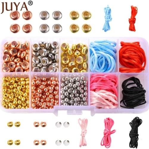 JUYA Jewelry Kits Red Rope Bracelet Making DIY Set Materials for Kids Girls Gift Red rope Bracelet Making Accessories