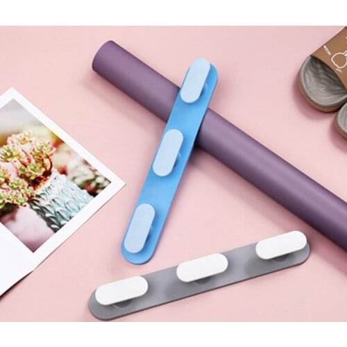 Bathroom Wall Hanging Slipper Rack Hole Free Toilet Shoe Storage Rack Household Door Hook