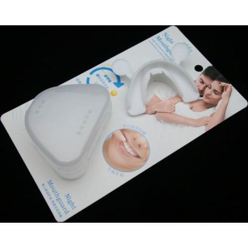 Night Sleep Mouthguard Sport Athletic Teeth Guard for Teeth Grinding Clenching Bruxism Whitening Tray for Kids Adults C1FF