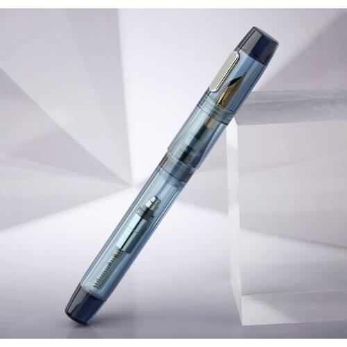Moonman C3 Transparent EyeDropper Filling Fountain Pen F/EF Nib Original Box