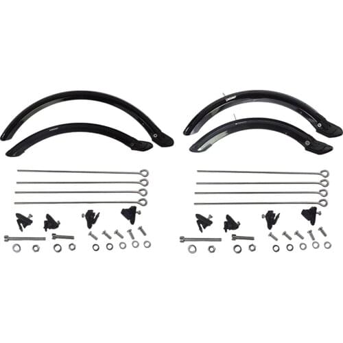 Solid Folding Bike Mud Guard Front Rear Mudguard Strong Mud Stopper