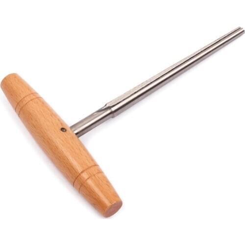 Violin Peg Hole Reamer 1:30 Taper Wood Handle for 3/4 4/4 Violins Luthier Tool 62KF