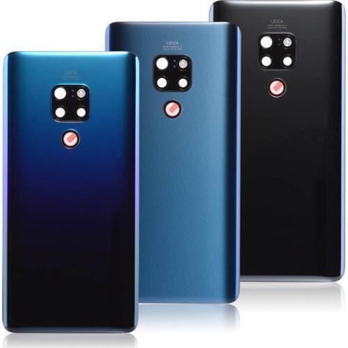 Glass Rear Housing Cover For Huawei Mate 20 Back Door Replacement Battery Case For Mate 20 Glass Battery Cover