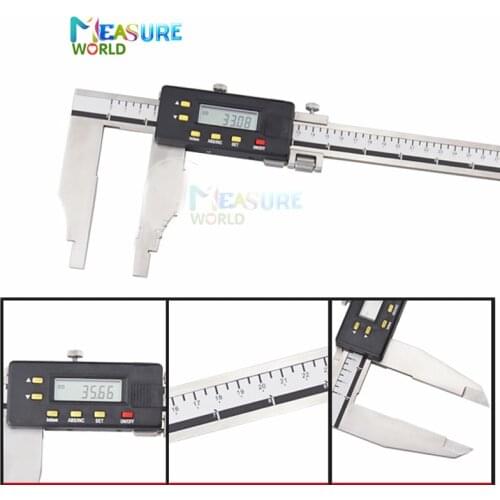 0-500mm Heavy duty Digital Caliper 500mm 20inch Electronic Vernier caliper measuring tools gauge with nib jaws
