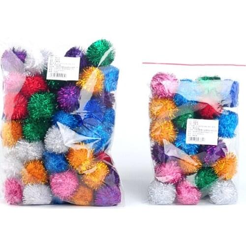 20/50/pcs Cat Toy Balls Colorful Ring Paper Shiny Interactive Sound Ball Crinkly Balls for Cats Sound Pet Toys