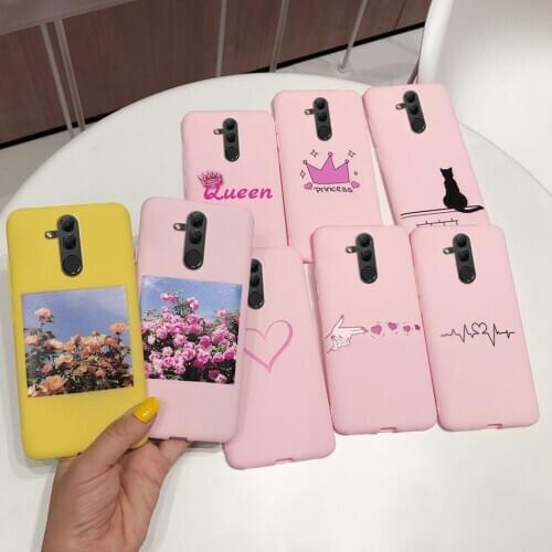 Phone Case For Huawei Mate 20 lite Cases Huawei Mate20 lite 20lite 6.3' Soft Silicone TPU Printing Back Cover Case Fundas Coque