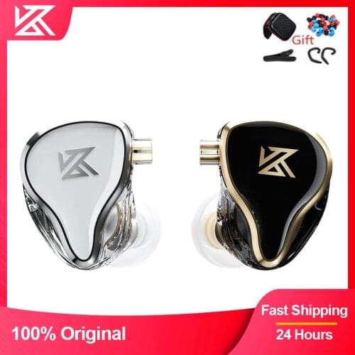 KZ ZAS 7BA 1DD 16 Unit Hybrid In-Ear Earphones Monitor Monitor Noise Cancelling Metal sports Headset KZ ZAX ASX ZS10 PRO ZSX AST