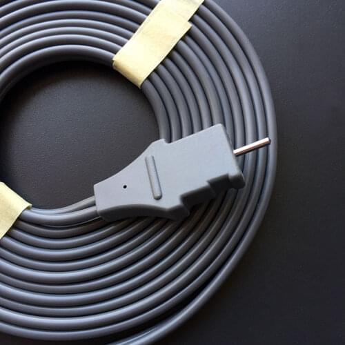 Negative plate cable, loop cable, electric knife cable, 2.0 flat head