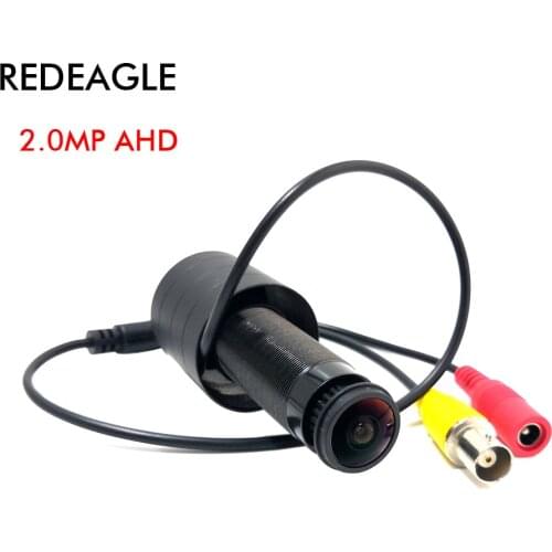 REDEAGLE 150 Degree Wide Angle HD AHD Camera 1080P Home Door Hole Color Security Cameras 1.8mm Fisheye Lens for 2MP AHD System