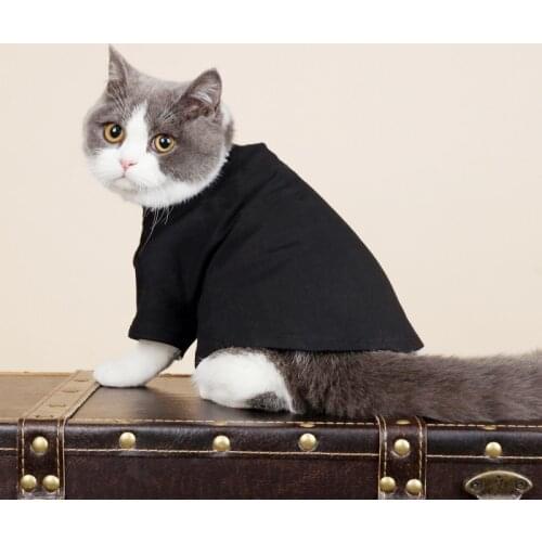 Summer Cute Dog Tshirt for Small Medium Dogs Cats Shirts New Design Pomeranian Yorkie Vest Puppy Cat Dogs Pets Clothing PDC0027