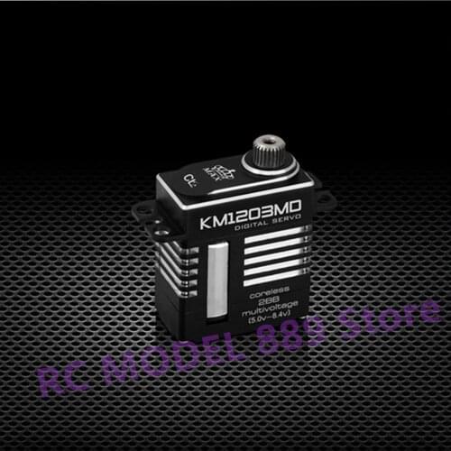 KINGMAX KM1203MD 20g 9kg.cm digital metal gear mini servo full CNC aluminum case for RC or 450 class heli tail and swashplate