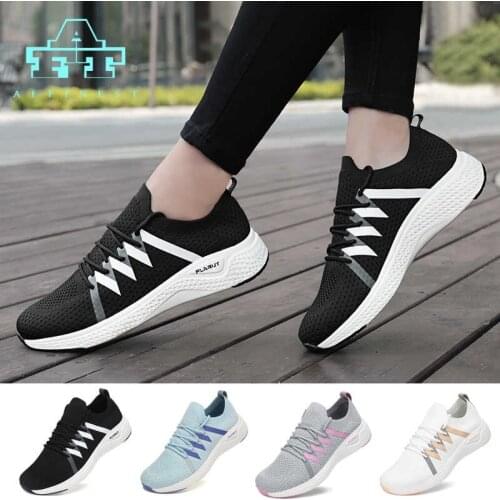 Fashion Trend Women Tennis Shoes Breathable Air Mesh Lace-up Sock Sneakers Female Sports Footwear Tenis Feminino Chaussure Femme