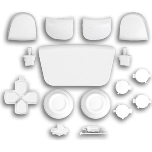 G5AA Full Button Set Replacement Repair Kit for PS5, D-pad R1 L1 L2 R2 Triggers + ABXY Keys for DualSense Controller