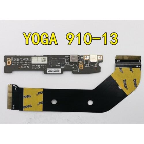 New Original For Lenovo YOGA 910-13IKB Laptop USB Audio Board With Cable NS-A902 DA30000H530/520