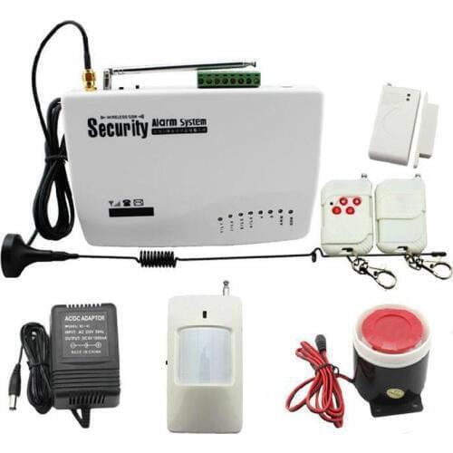 Security Alarm Wireless 433MHz GSM Home Alarm System Security Product PIR Detector Remote Control For Home Alarm