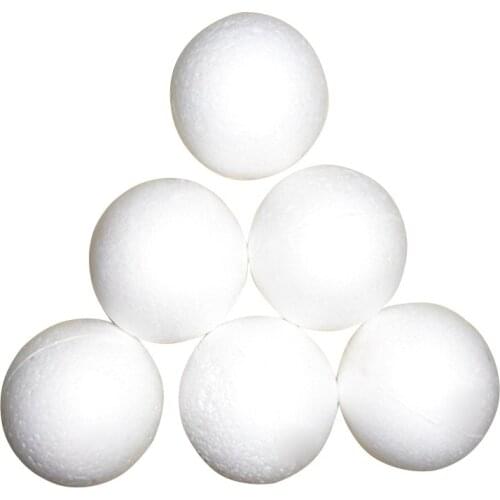 Wholesale 36mm natural white styrofoam round balls Craft ball foam ball diy handmade Wedding decoration 100pcs/lot 124