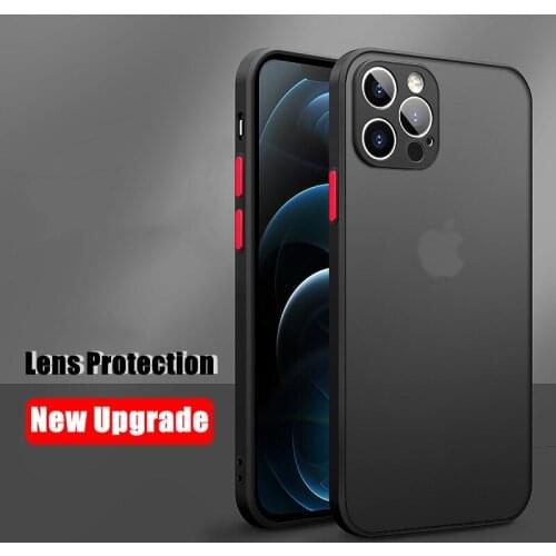 Coque For Apple iPhone 11 12 Pro XR XS Max X 7 8 6s 6 Plus SE 2020 Shockproof Transparent Case Cover For iPhone 12 Pro Max Mini