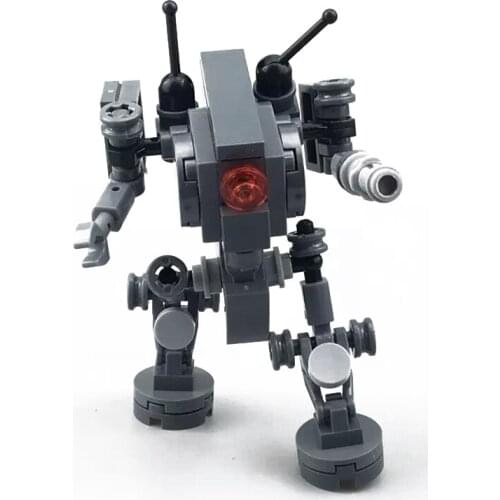 Robot Assembling Building Blocks Toys For Children Armor Soldier Action Figure Model 7.5CM Mech Warrior Anime Figure Brick Dolls