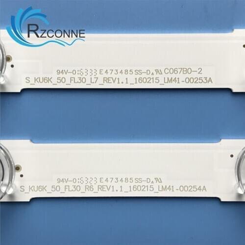 LED Backlight Lamp strip For UN50KU6300 LM41-00253A UE50KU6000 S_KU6K_50_FL30 CY-GK050HGNV1H UE50KU6072U GK050HHNV1H UE50KU6070