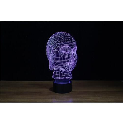 Free Shipping 3D Room Usage Led Nite Light with FCC and UL Certificate YJM-2929