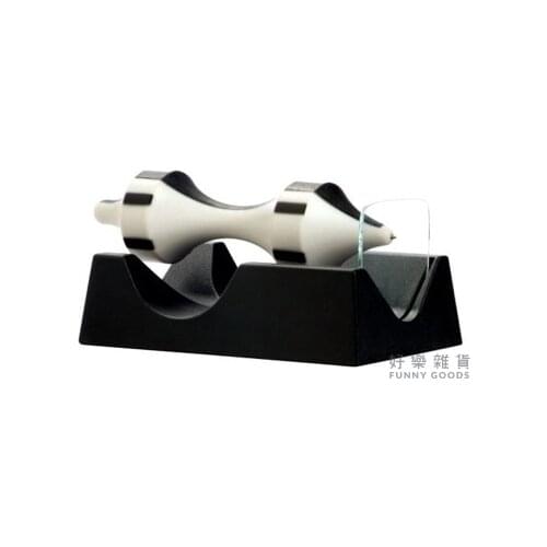 Black and white magnetic levitation Perpetual motion machine Desktop Decoration Newtons cradle free shipping