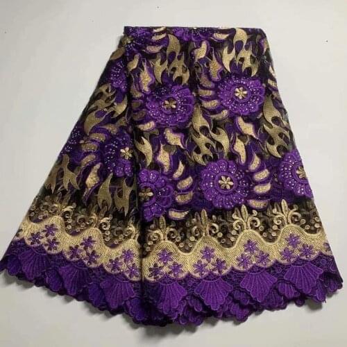 French Lace Fabric 2021 High Quality Lace With Stones Bride Nigerian Embroidery Tulle Net Lace African Lace Fabric 5yards