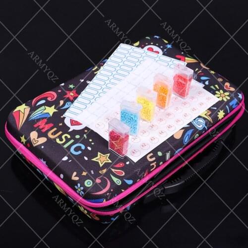 Diamond Painting Storage Containers, Portable Bead Storage Container 80 Gird Diamond Painting Accessories (Storage Box)