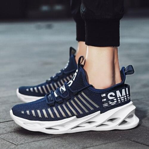 Mens shoes casual fashion new sneaker mesh ventilation shoes running mesh shoes men summer all black