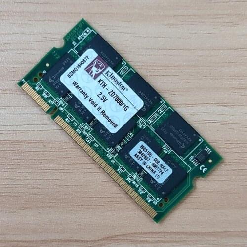 Kingston used DDR RAMS DDR1 1GB 333MHz laptop Memoria ddr1 333MHz 1gb PC 2700 ram for Laptop memory notebook memory 200PIN 2.5V