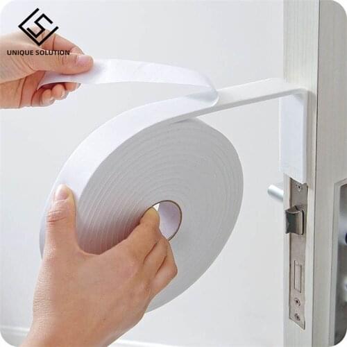 Soft 5M Self-adhesive window sealing strip car door noise insulation Rubber dusting sealing tape Window Accessories
