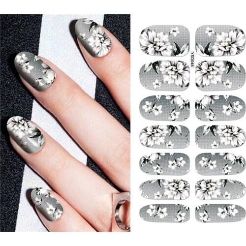 Dreamcatcher Nail Stickers 3D Color Water Transfer Nail Sticker Nail Decoration Art Becomes Beautiful Necklace Pattern Anime