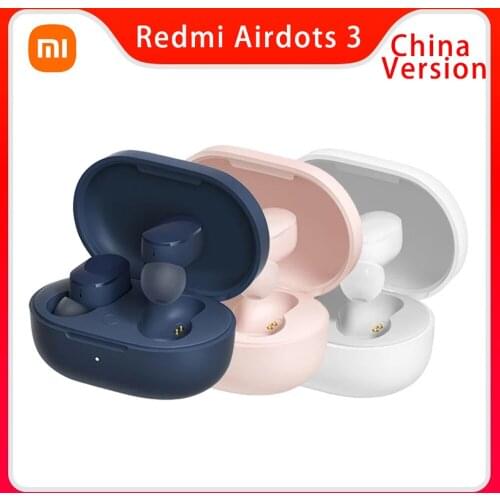 Xiaomi Redmi Airdots 3 Bluetooth 5.2 HD aptX Adaptive Mi True Wiressless Earbuds Airdots3 Sports Earphones With Mic Waterproof