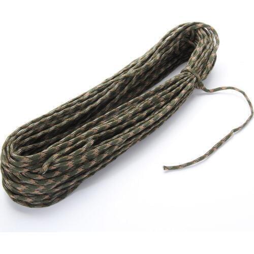 None 7 Strand Core 31M Paracord Parachute Cord Safety Rope Lanyard Outdoor Survival Tool Bracelet Knitted String