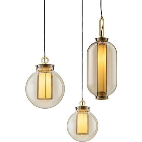 Nordic led stone chandelier pendant lights hanging lamp chandelier pendant lights bedroom living room dining room