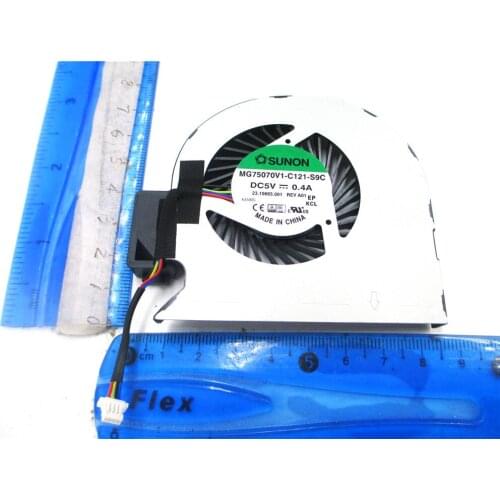 New CPU Cooler Fan For Acer TravelMate TM P653 P653-M P653-MG SUNON MG75070V1-C121-S9C DC 5V 0.4A 23.10665.001 Laptop Radiator