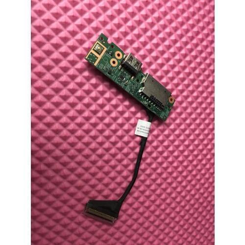 Original FOR Dell Inspiron 14 5481 Power Button USB SD Card Reader IO Circuit Board 9WK02 CN-09WK02 fully tested
