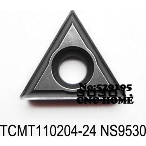 Original TCMT TCMT110204 TCMT110204-24 TCMT110204-PS NS9530 Carbide Inserts turning tool CNC Lathe Cutter Tools