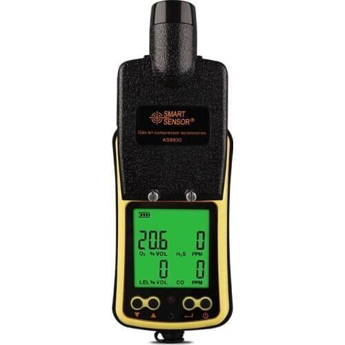 Smart Sensor AS8930 External Sampling Pump Accessory for Gas Detectors Tools Connected to the Analyzer