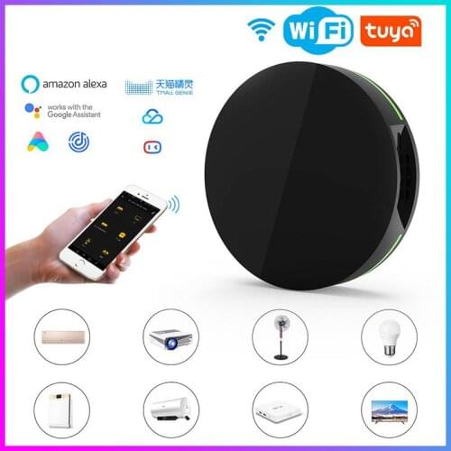 Tuya Smart Universal IR Remote WiFi Tuya For Smart Home Control For TV DVD AUD AC Air Conditioner Works With Alexa Google Home