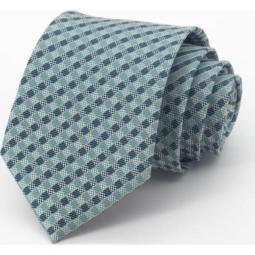 Vintage 8CM Tie for Men Mariage Business Dresses Office Gentleman Necktie High Quality Fashion Cravate Wedding Gifts (Box)